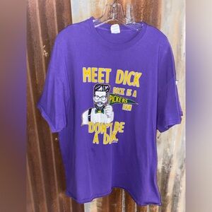 Vikings Purple Graphic Men's Shirt packers rivals